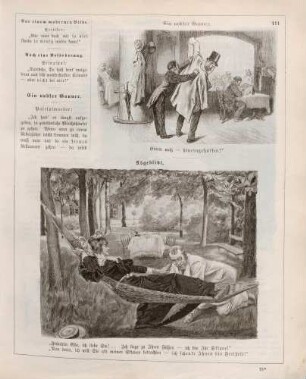 "Ein nobler Gauner" "Abgeblitzt"