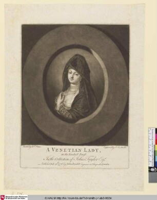 A Venetian Lady, in the Sinadall Dress.