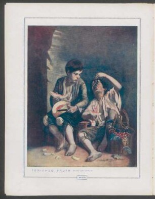 "Comienda fruta" - [Ilustración] : (Famoso cuadro de Murillo)