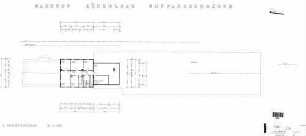 Künzelsau: Empfangsgebäude mit Güterabfertigung 1.Obergeschoß