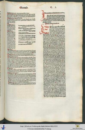 Prefatio in librum Baruch prophetę