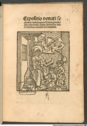 Expositio Donati secundum viam doctoris sancti