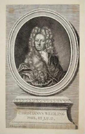 Bildnis von Christian Weidling (1660-1731)