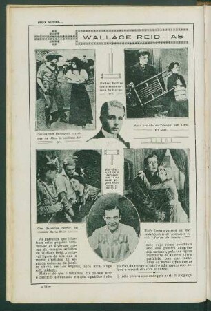 Wallace Reid - As fases de sua carreira