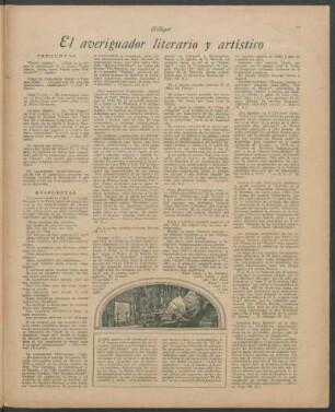 El averiguador literario y artístico