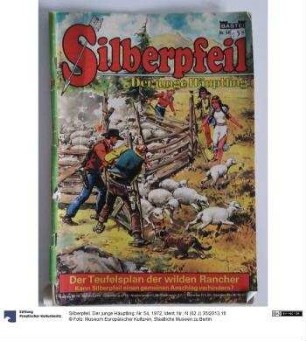 Silberpfeil. Der junge Häuptling. Nr. 54, 1972
