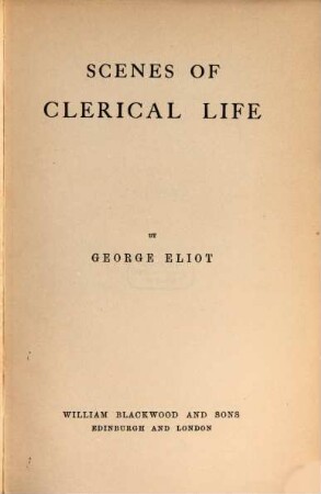 George Eliot's works. 7