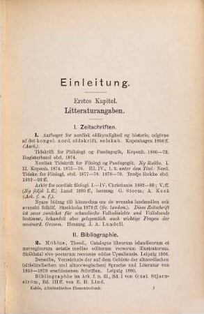 Altisländisches Elementarbuch