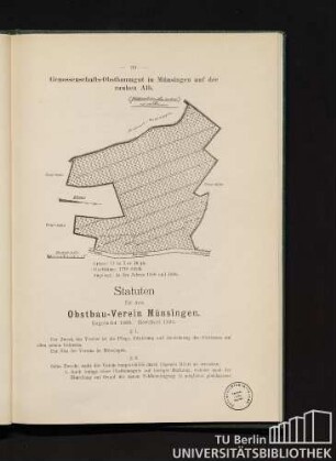 Genossenschafts-Obstbaumgut in Münsingen auf der rauhen Alb.