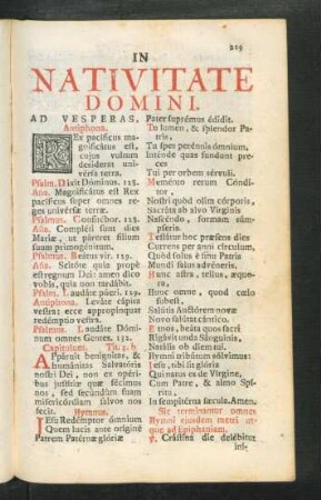 In Nativitate Domini