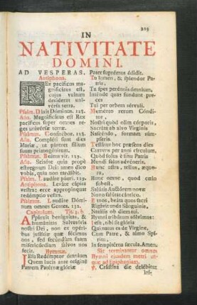 In Nativitate Domini