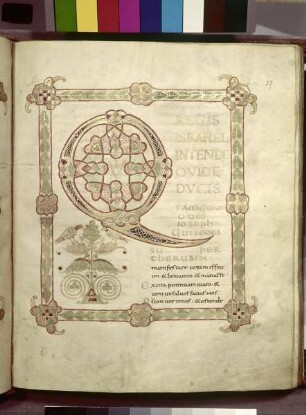 Psalter Ludwig des Deutschen — Initiale zu Psalm 79, Folio 59