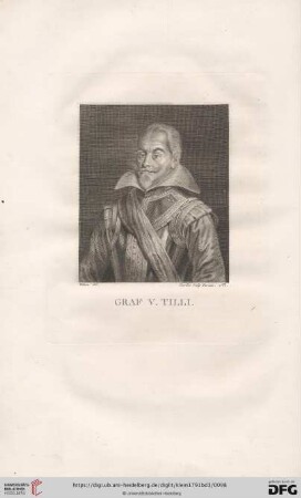 Johann Tzerckas Graf von Tilly