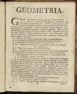 Geometria.