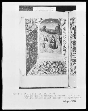 Stundenbuch, ad usum Romanum — Pfingsten, Folio 40verso