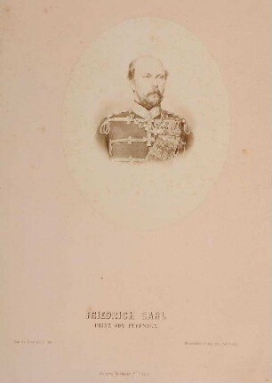 Bildnis von Friedrich Karl (1828-1885), Prinz von Preußen