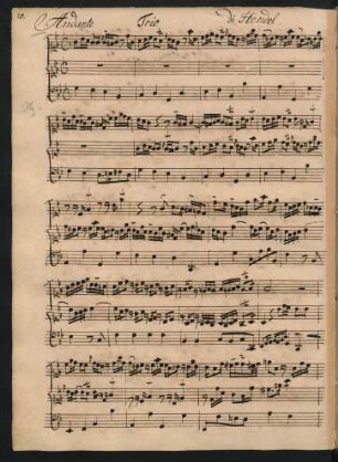 Trio sonatas. Auszüge. Arr; org; g-Moll; HWV 366a; GroT 3956-c