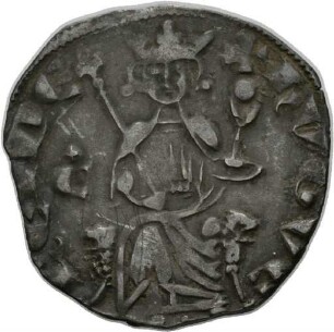 Grosso des Königs Hugo IV. von Zypern, 1324-1359
