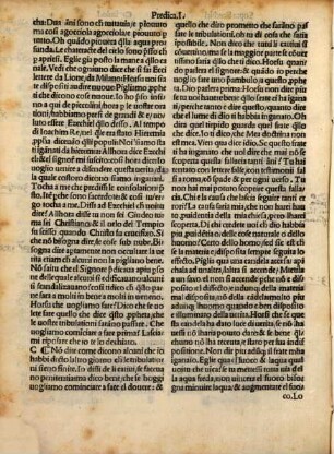 Prediche utilissime per la quadragesima del reverendo padre frate hieronymo Savonarola da Ferrara de l'ordine de frati predicatori sopra Ezechiel Propheta et etiam sopra lo sacro Evangelio