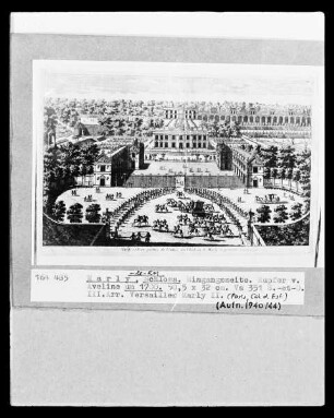Das Schloss von Marly-le-Roi