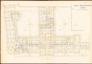 Amtsgericht, Breslau: Grundriss KG 1:100