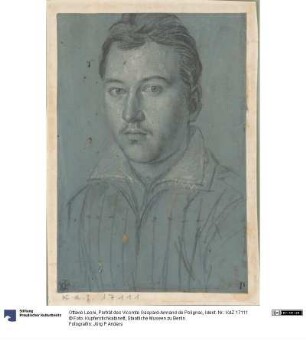 Porträt des Vicomte Gaspard-Armand de Polignac