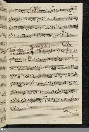 1087. Aria: Alza gl'occhi chi e quella mira / Naumann, J.G.