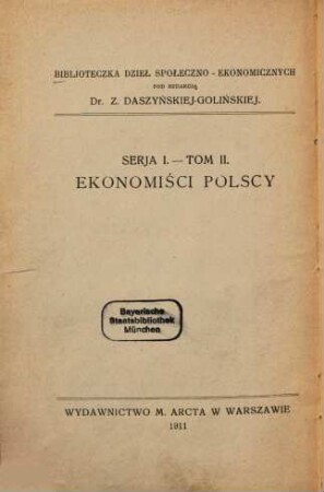 Szkola polska gospodarstwa spolecznego