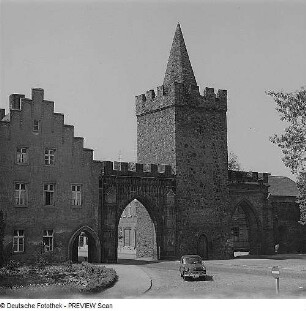 Zerbst. Heidetor (1451/1500), Feldseite
