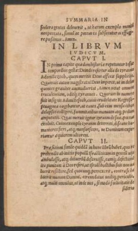 In Librum Iudicum.