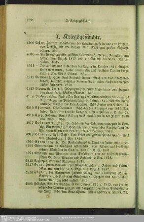 X. Kriegsgeschichte