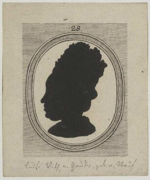 Bildnis der Luise Wilhelmine Geuder