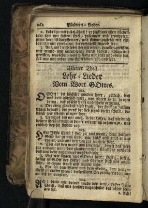 Vierter Theil: Lehr-Lieder
