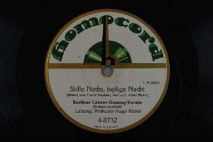Stille Nacht, heilige Nacht / (Musik von Franz Gruber, Text von Josef Mohr)