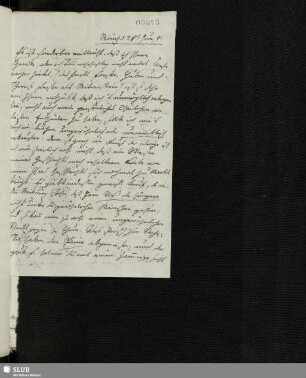 Nr. 45: Forkel, Margaretha an die Vossische Buchhandlung. 28.06.1791.