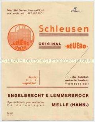 Schleusen Original "NEUERO"