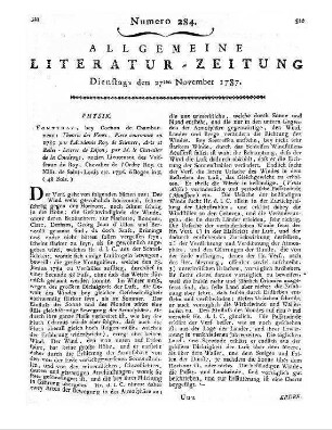 Besson, H. R.: Manuel pour les savans et les curieux qui voyagent en Suisse. T. 1-2. Avec des notes [par J. S. Wyttenbach]. Lausanne: Heubach 1786