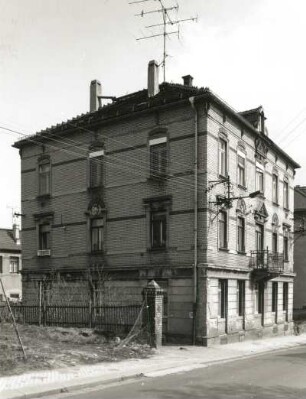 Meißen-Vorbrücke, Vorbrücker Strasse 18. Wohnhaus (bezeichnet 1899)