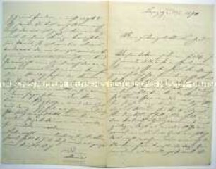 Brief an Bernhard Rostosky