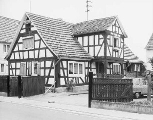 Fachwerkwohnhaus; Büdingen, Untergasse 31