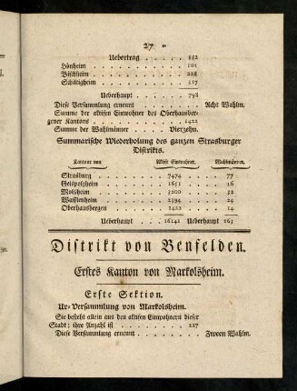 27-37, Erster Kanton - Siebentes Kanton