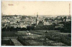 Apolda. Blick über Apolda
