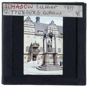 Lutherstadt Wittenberg, Schadow, Lutherdenkmal