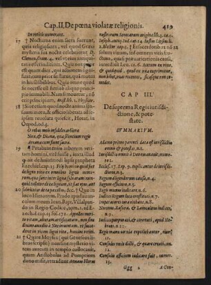Cap. III. De suprema Regis iurisdictione ...