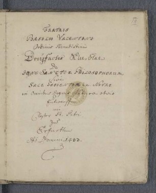 Dreyfaches Klee-Blat de igne sancto & philosophorum : Cod. alchim. 638