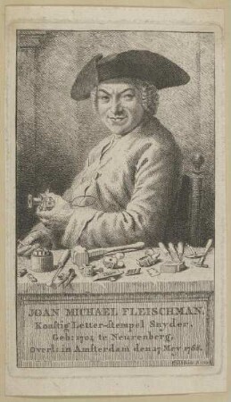 Bildnis des Joan Michael Fleischmann