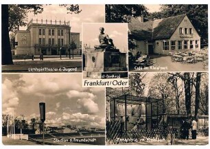 Postkarte, Frankfurt a. d. Oder - Dammvorstadt