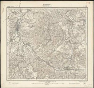 Meßtischblatt [7719] : Balingen (Württ.). Thanheim (Preuß.), 1911 : Balingen (Württ.). Thanheim (Preuß.). - 1:25000. - Stuttgart, 1911. - 1 Kt.
