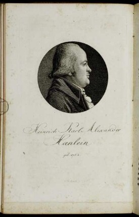 Heinrich Carl Alexander Haenlein. - Johann Christian Hellbach.