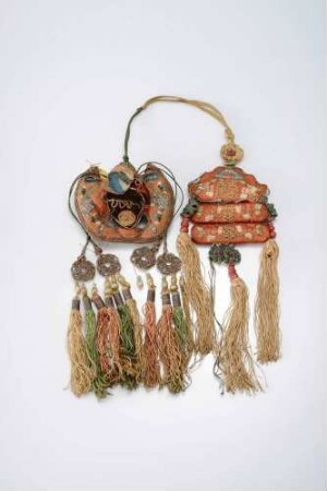 Brustschmuck, Duftkissen, "Jasu norigae" 자수노리개